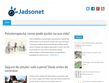 Tablet Screenshot of jadsonet.com